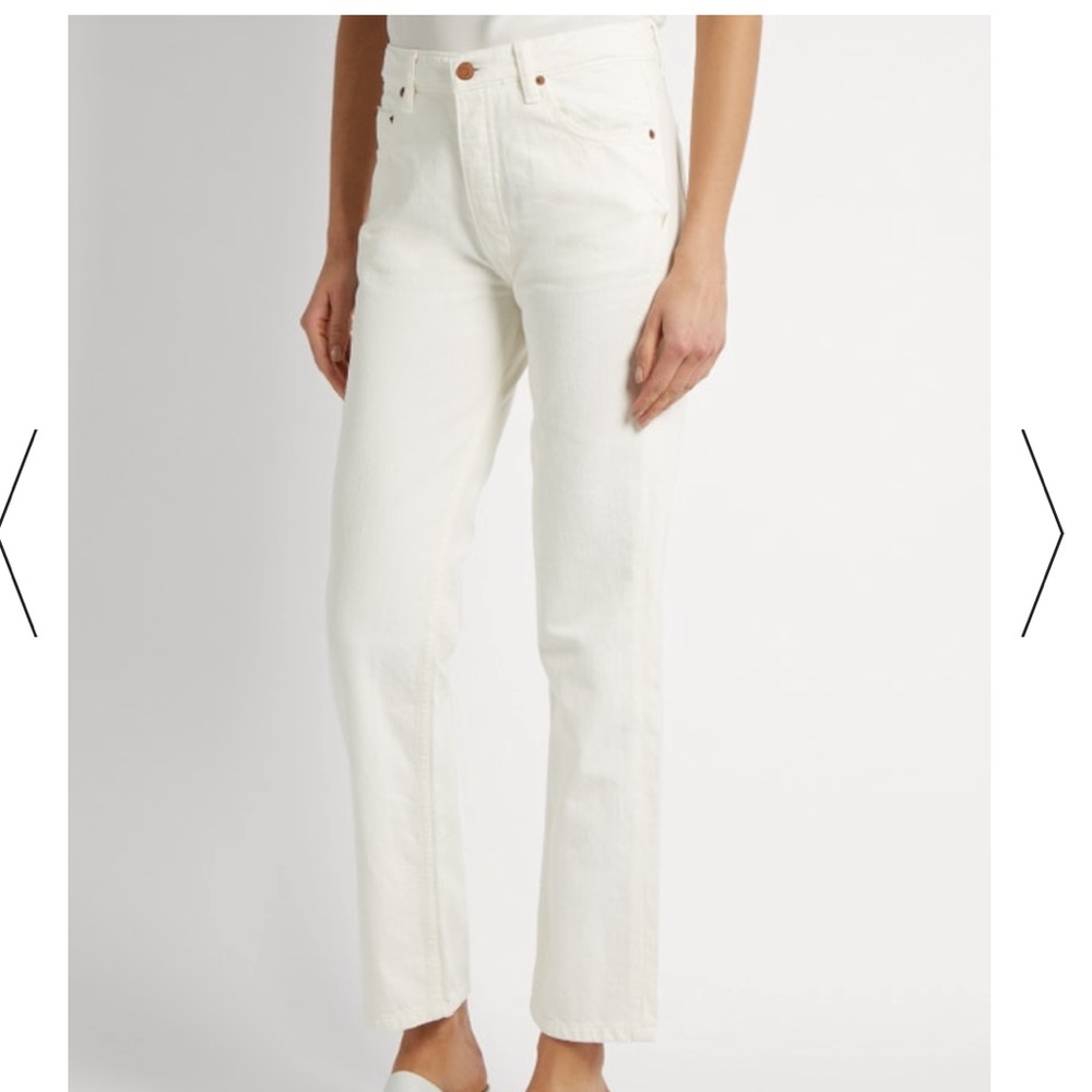 BLISS AND MISCHIEF Collector-fit high-rise jeans